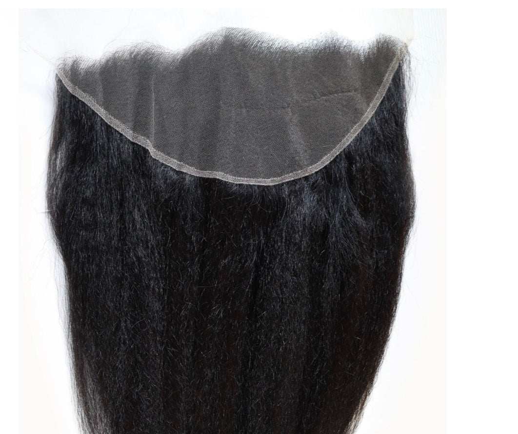 Virgin Kinky Straight HD Lace Closures + Frontals